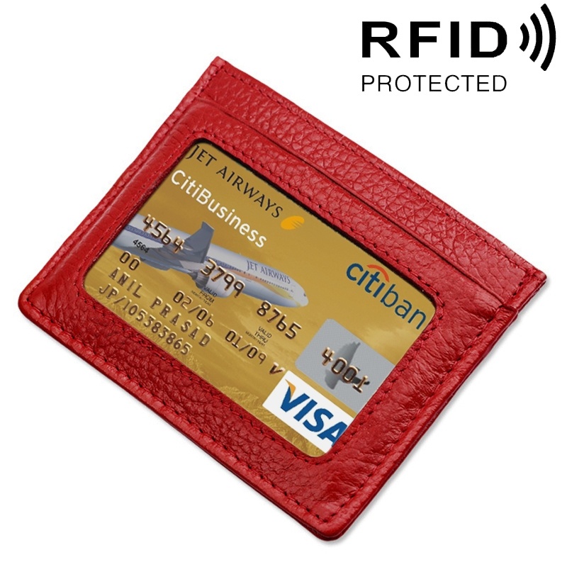  Plnbok med RFID-skydd och plats fr ID-kort/ kreditkort