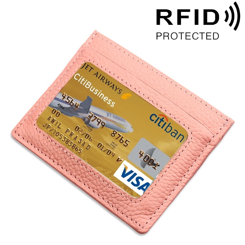  Plnbok med RFID-skydd och plats fr ID-kort/ kreditkort