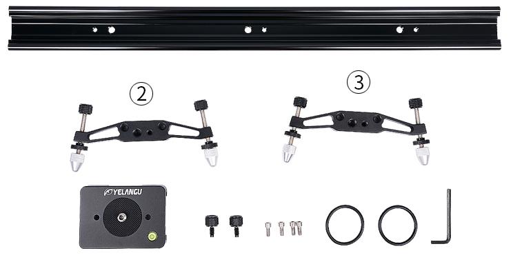 Slider av aluminium - 120cm Returex
