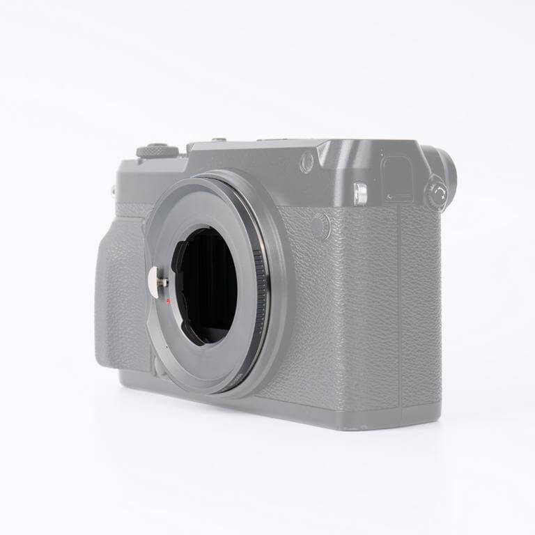  7Artisans objektivadapter till Leica M objektiv fr Fujifilm GFX kamerahus