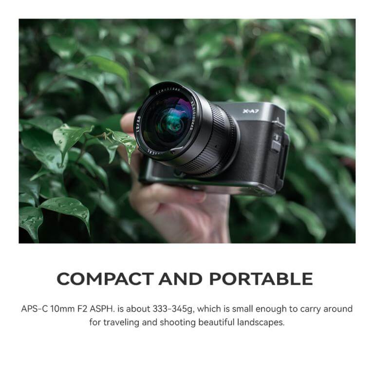  TTArtisan 10mm f/2 objektiv APS-C ASPH fr Nikon Z