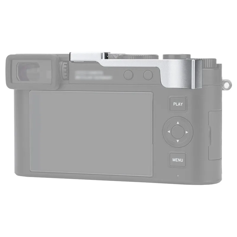  JJC Tumgrepp silver för Leica D-Lux 8 – Stabilt och bekvämt grepp från Kamda – snabb leverans och trygg e-handel