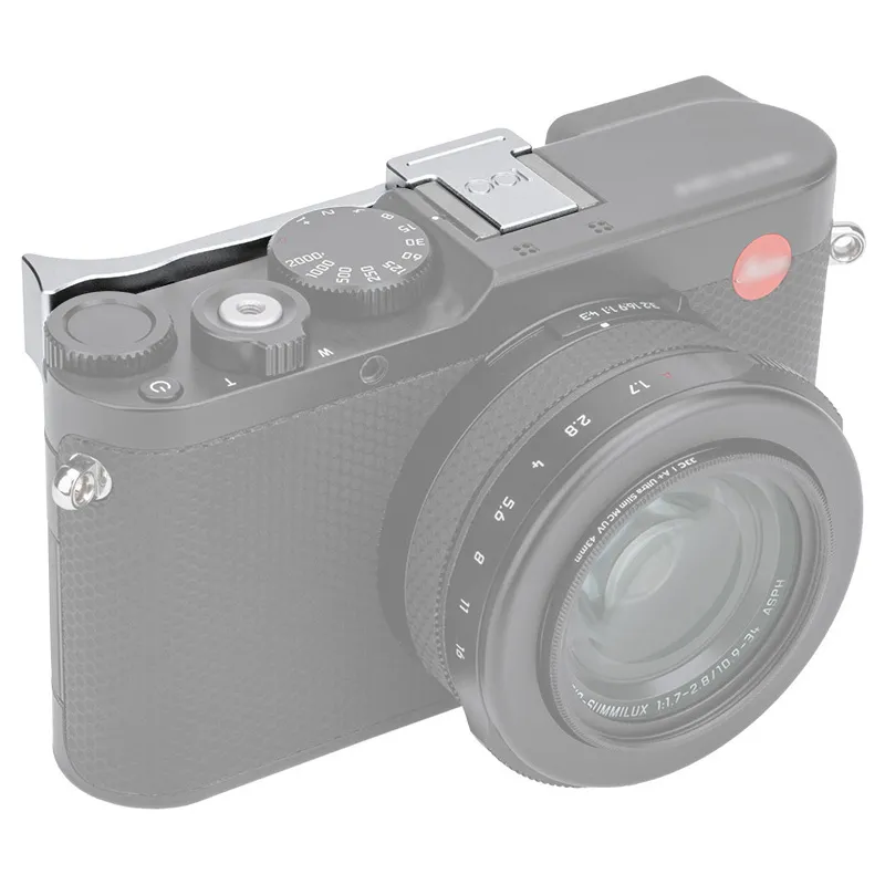  JJC Tumgrepp silver för Leica D-Lux 8 – Stabilt och bekvämt grepp från Kamda – snabb leverans och trygg e-handel