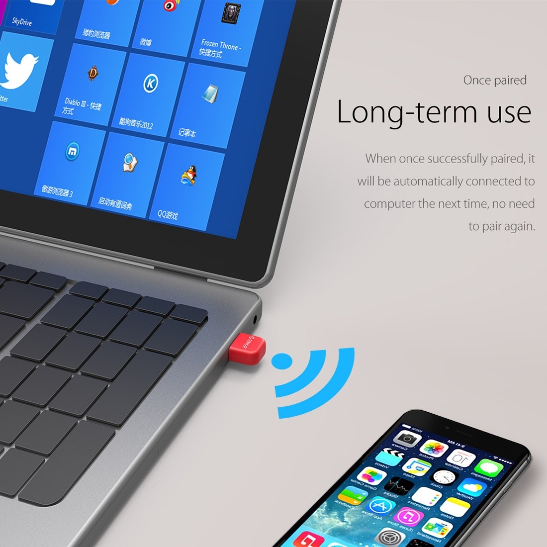 Orico Bluetooth 4.0 USB adapter 3 Mbps