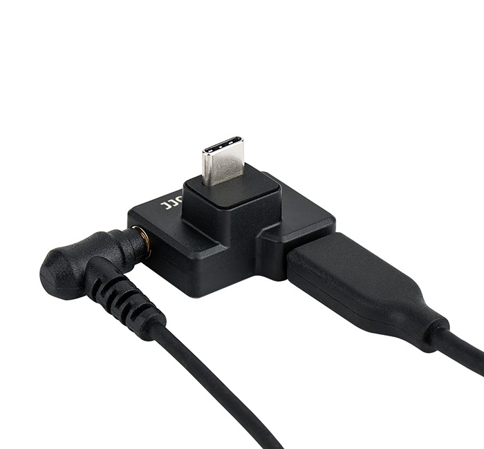  JJC Mikrofonadapter 3.5mm till actionkameror med USB Typ C 2-Sortering