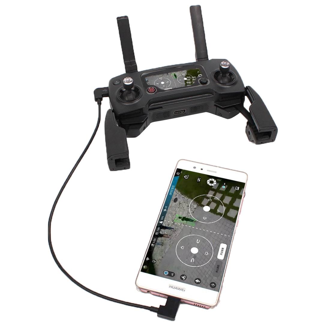 30cm Datakabel för MAVIC PRO & SPARK fjärrkontroll till smartphones