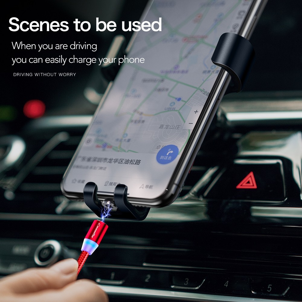 Magnetisk laddkabel USB-kabel till USB Type-C - CaseMe