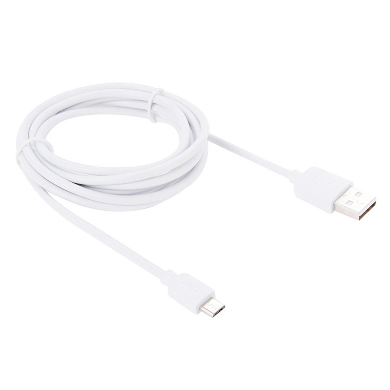  Haweel USB-kabel vit till Micro USB