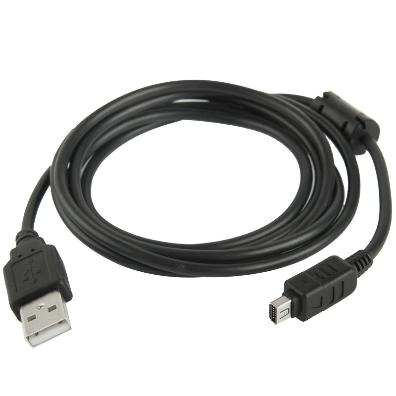  Kamerakabel USB för Olympus FE140 / U830 / U840 / U850 / D425 / D435