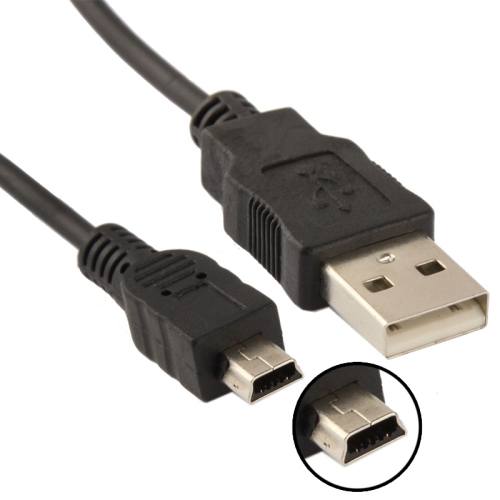 USB-kabel 2.0 till USB Mini-B5 1.5 meter