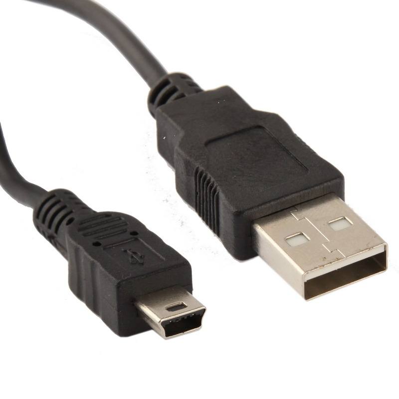  USB-kabel 2.0 till USB Mini-B5 1.5 meter