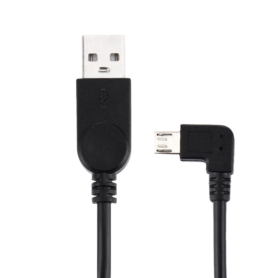 USB-kabel till vinklad Micro USB 0.28 meter