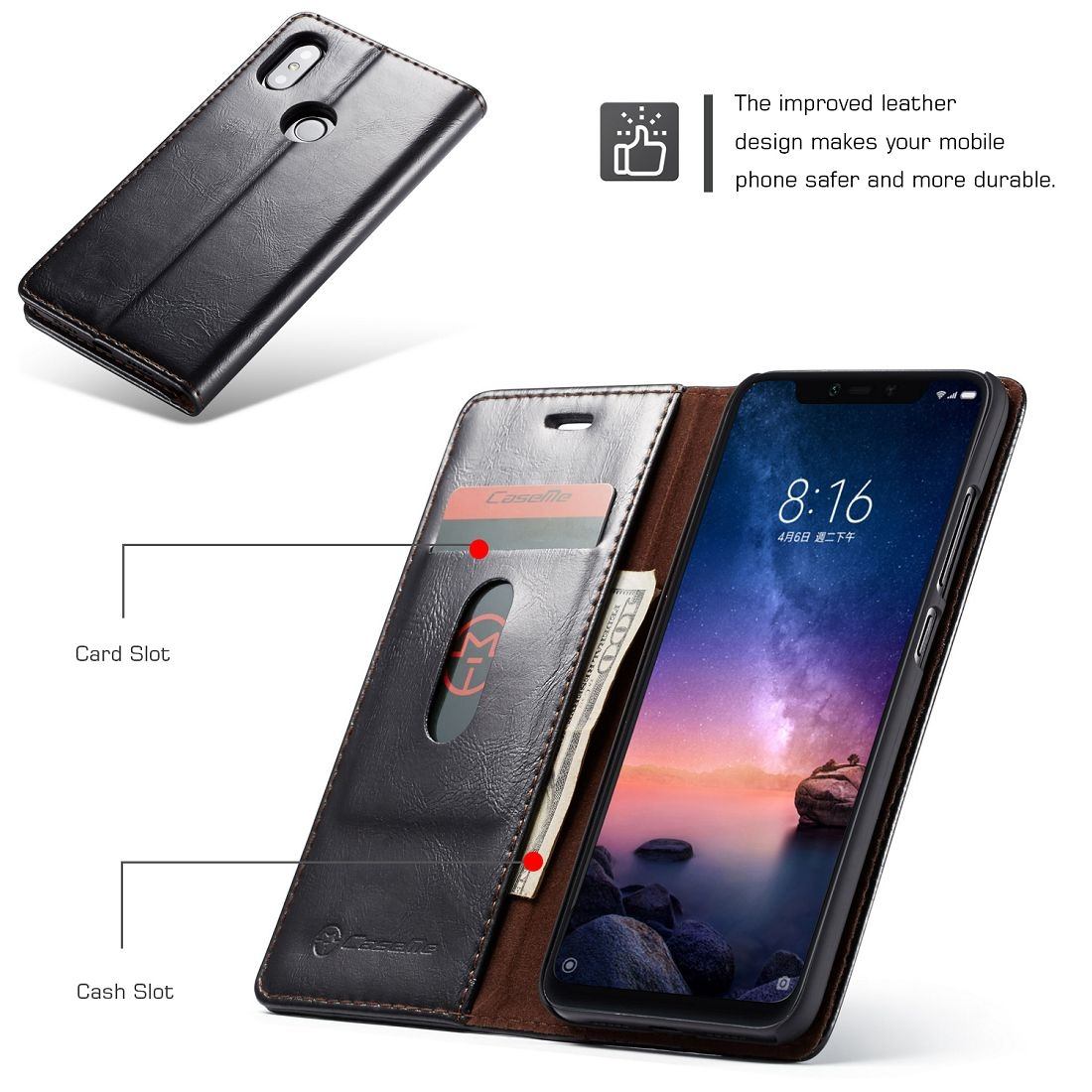 CaseMe för Xiaomi Redmi Note 6 Pro