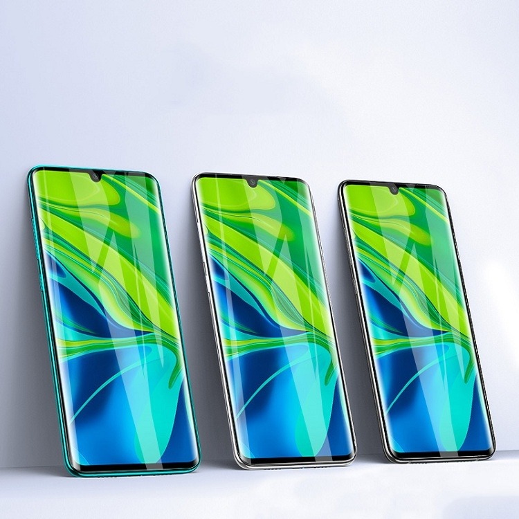  Skärmskydd 3D för Xiaomi Mi Note 10, Mi CC9 Pro av härdat glas