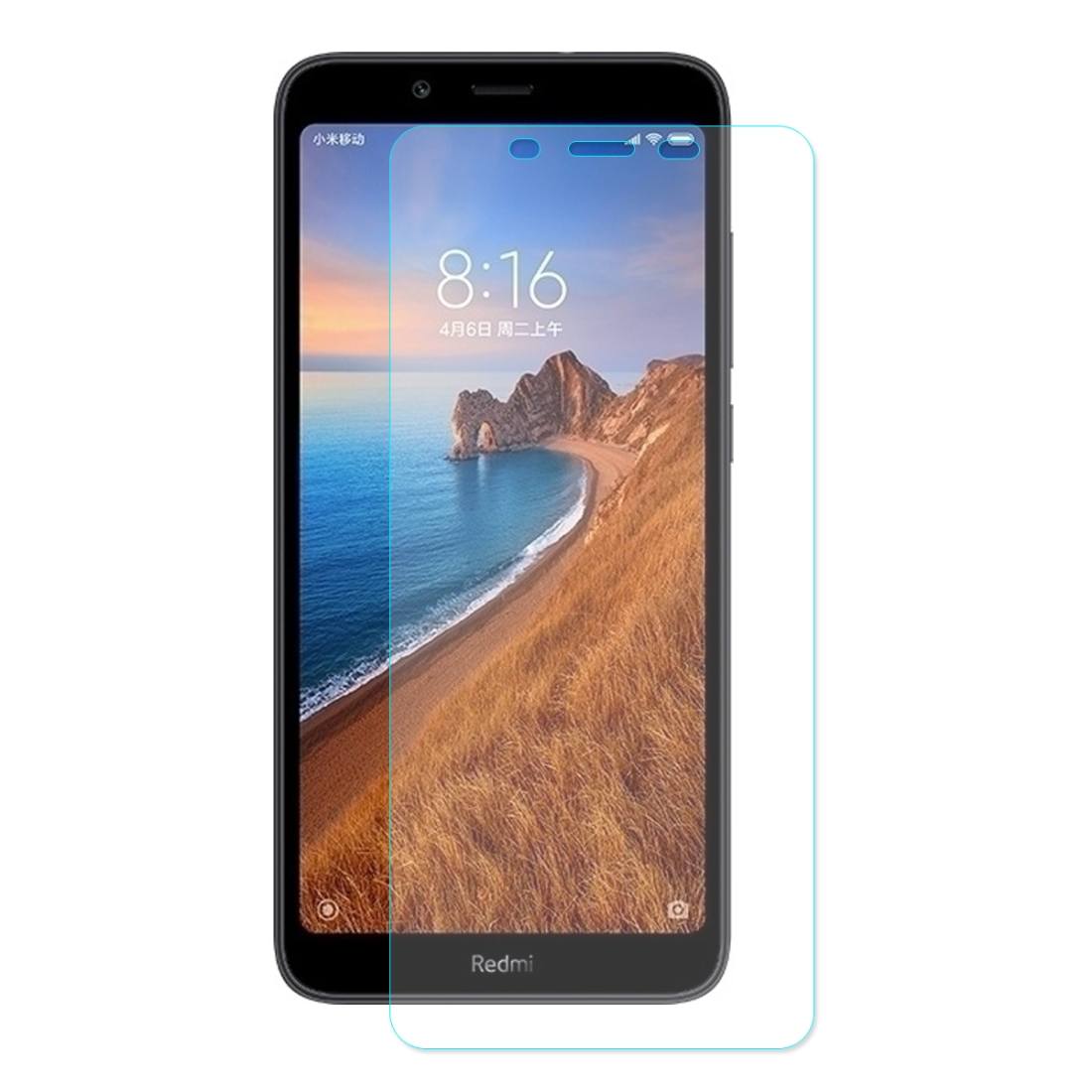 Enkay Displayskydd 2.5D för Xiaomi Redmi 7A - Av härdat glas 9H