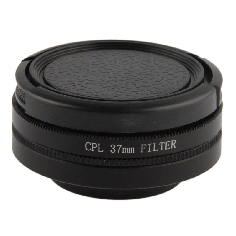  37mm CPL-filter & adapter till fr GoPro 3, 3+, 4 (37mm)