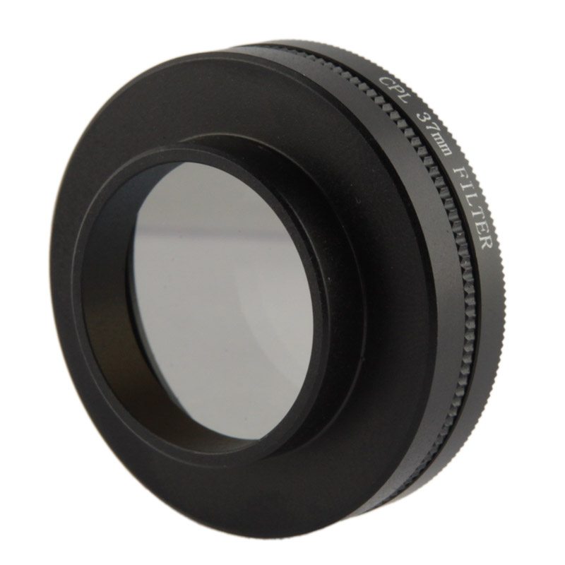  37mm CPL-filter & adapter till för GoPro 3, 3+, 4 (37mm)
