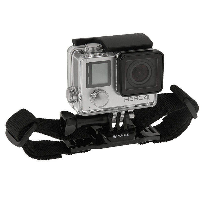  Puluz Justerbart Hjlmfste fr GoPro HERO9 Black / 8/ 7 /6 /5 /4 /3+ /3 /2 /1