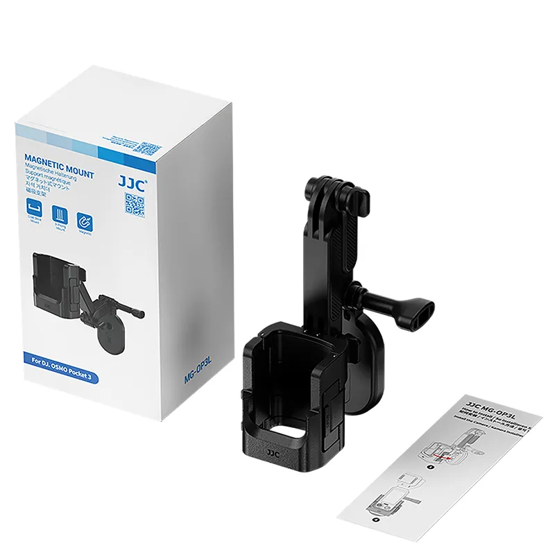  JJC MG-OP3L Magnetisk expansionsadapter med arm för DJI Osmo Pocket 3 från Kamda – snabb leverans och trygg e-handel