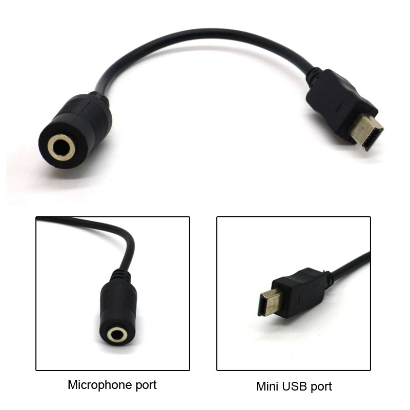 Adapter för extern mikrofon för GoPro Hero 2/3/4