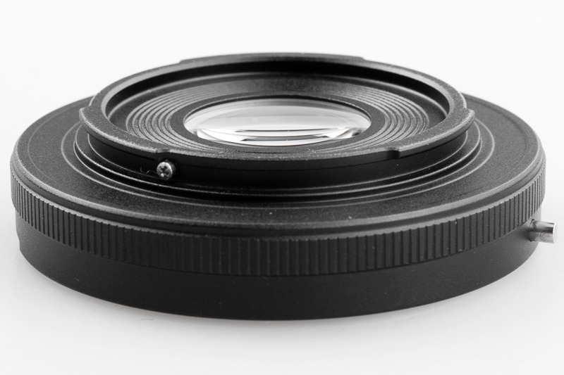  Kiwifotos Objektivadapter till Yashica & Contax Optisk fr Nikon F kamerahus