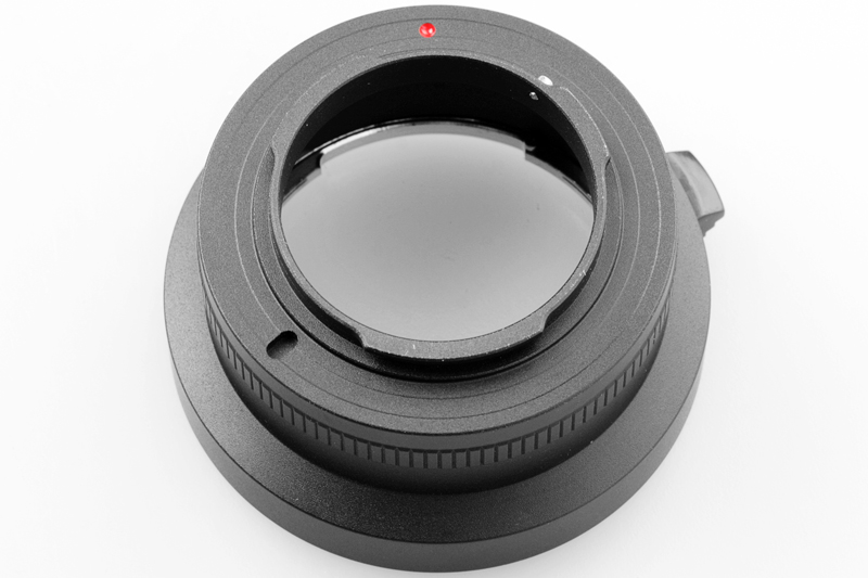 Kiwifotos Objektivadapter till Pentax K för Nikon 1 kamerahus