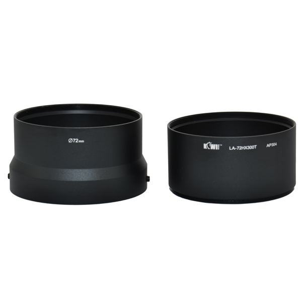 Kiwifotos Filteradapter 72mm för Sony DSC HX300