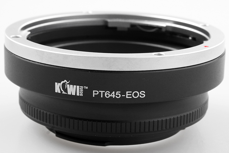 Kiwifotos Objektivadapter till Pentax 645 för Canon EOS kamerahus