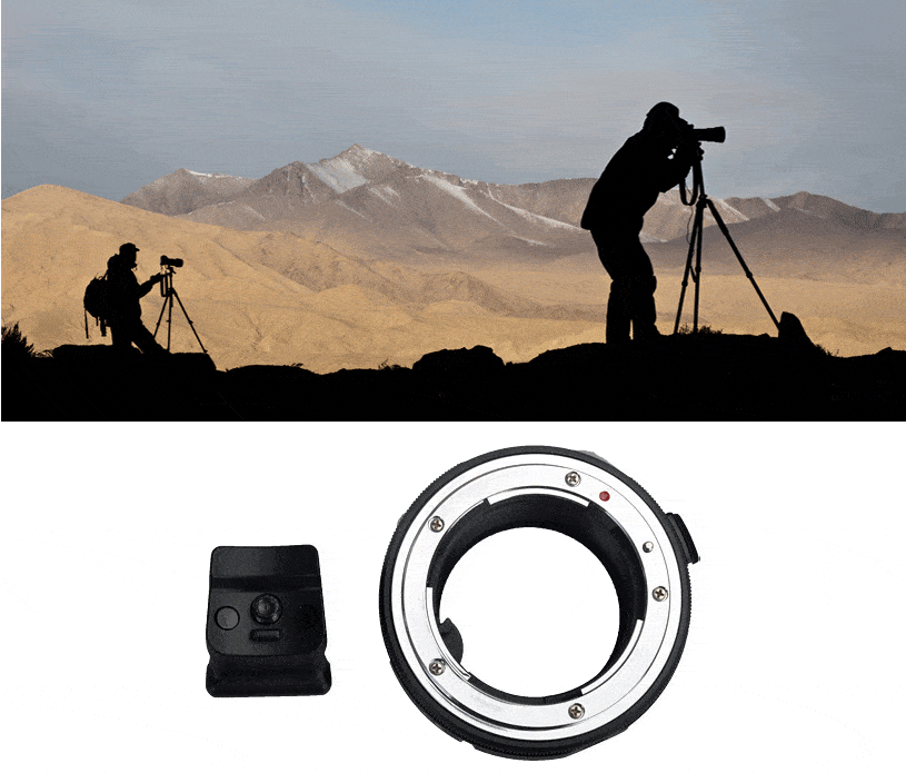 Commlite Objektivadapter elektronisk till Nikon F Objektiv för M4/3 Kamerahus
