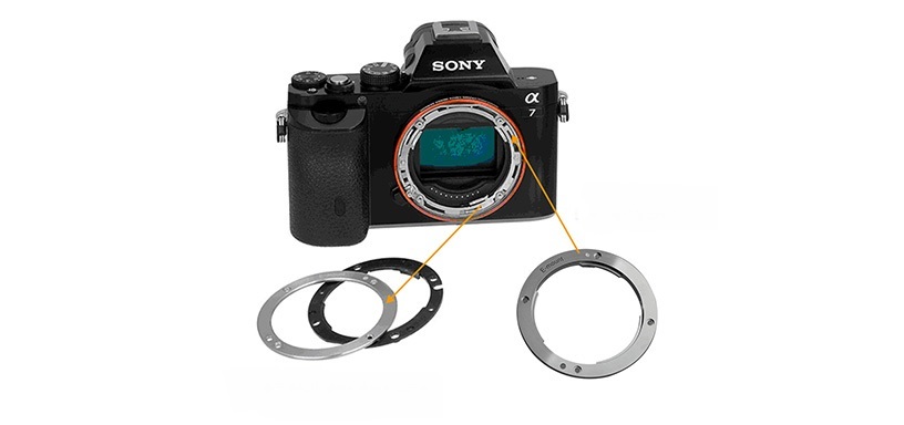 Objektivfäste av koppar reservdel för Sony E - Commlite