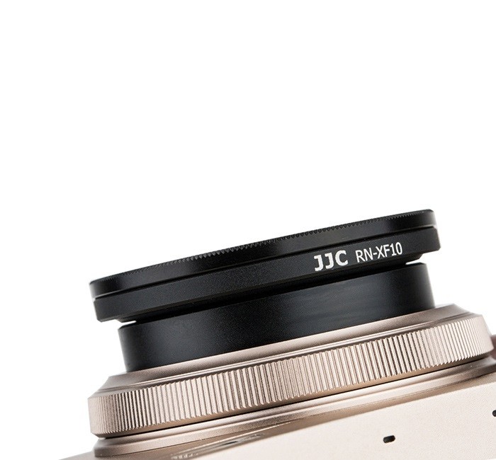  JJC (2 i 1) Filteradapter & objektivlock fr Fujifilm XF10