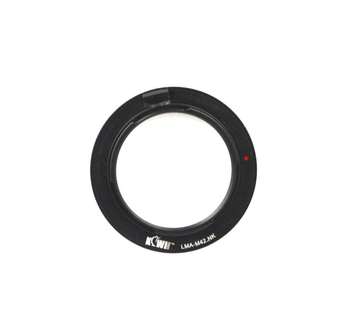 Kiwifotos Objektivadapter till M42 för Nikon kamerahus