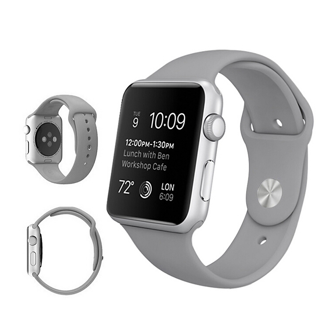 Armband för Apple Watch 38mm - Gummi