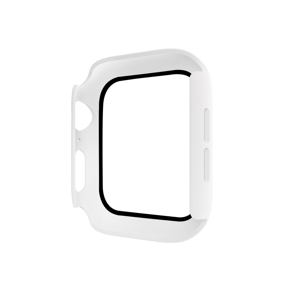 Enkay Displayskydd med Ram för Apple Watch serie 5 / 4 40mm - Av härdat glas