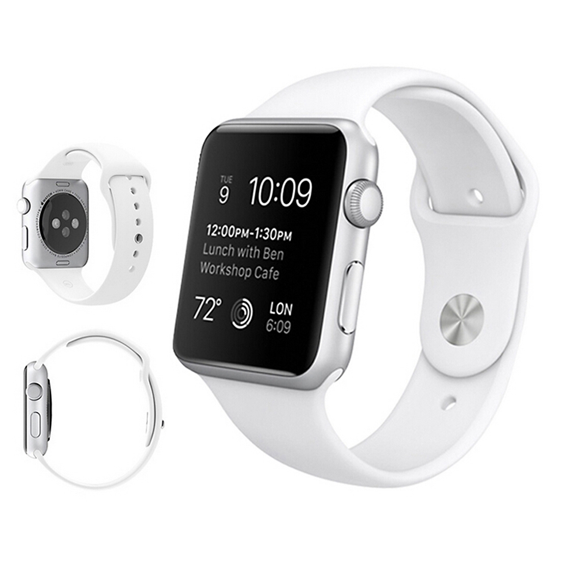 Armband för Apple Watch 42mm - Gummi