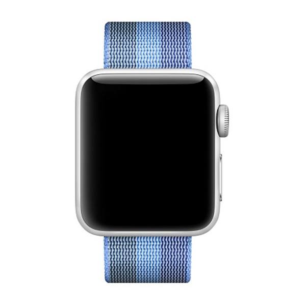  Armband fr Apple Watch 42mm randig vvd Bl nylon