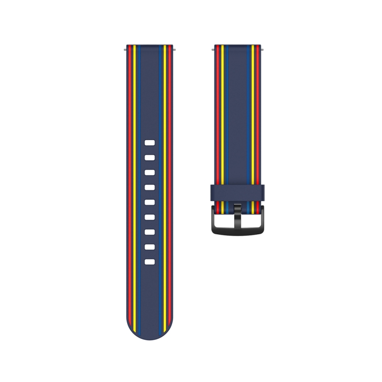 Silikonarmband Mörkblå för Smartwatch 20mm Universal modell