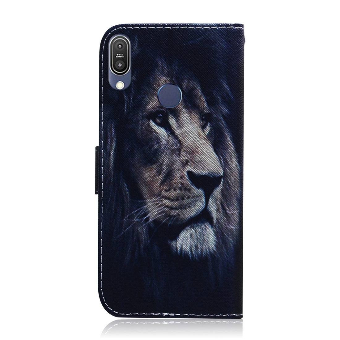 Plånboksfodral för Asus Zenfone Max Pro (M1) ZB601KL - Lejon