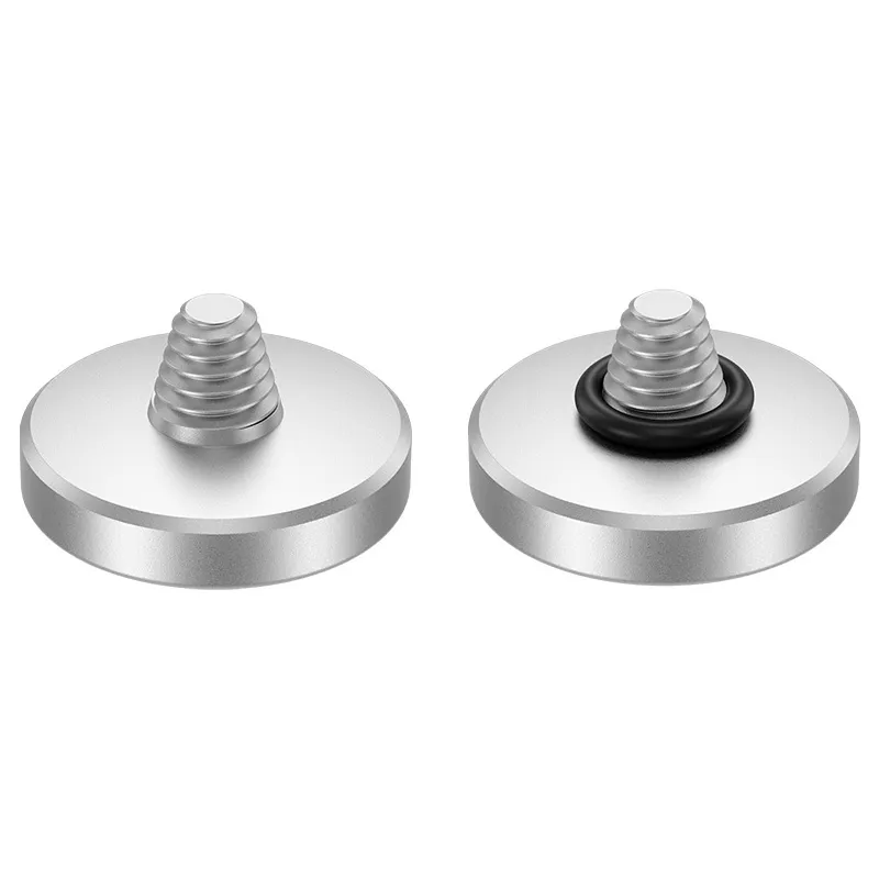  JJC SRB-L100 Avtryckarknapp - Silver med 100-logga från Kamda – snabb leverans och trygg e-handel