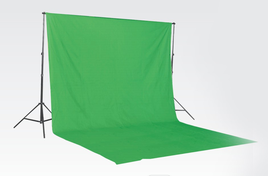 Grön Bakgrund (Greenscreen) 3x5m