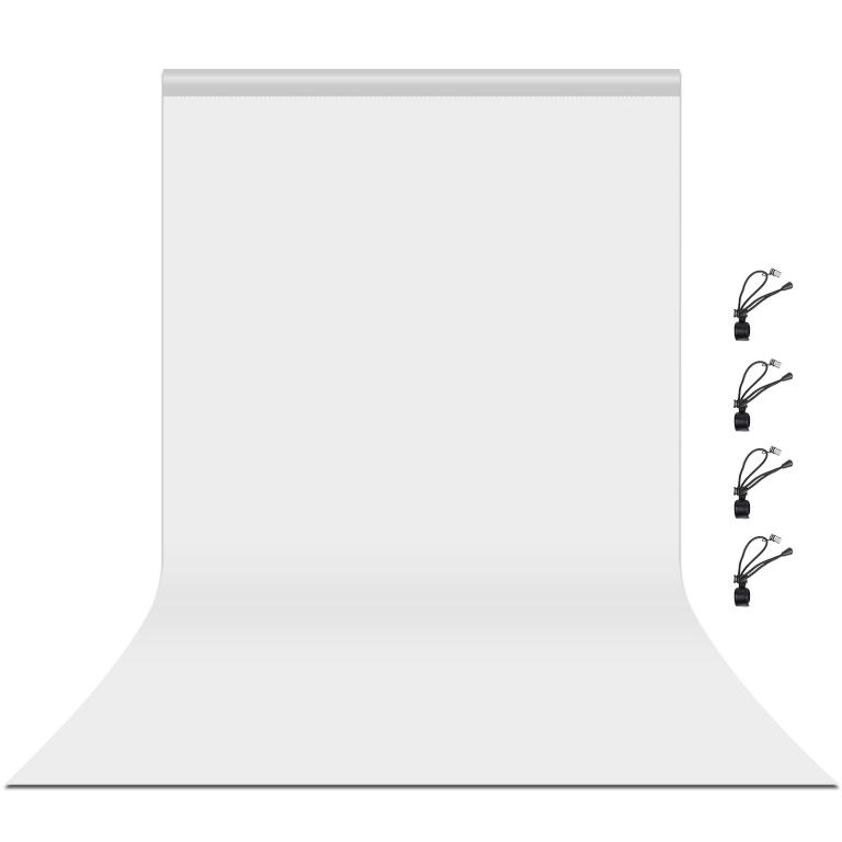  Puluz Vit bakgrund för studiofotografering från Kamda – snabb leverans och trygg e-handel