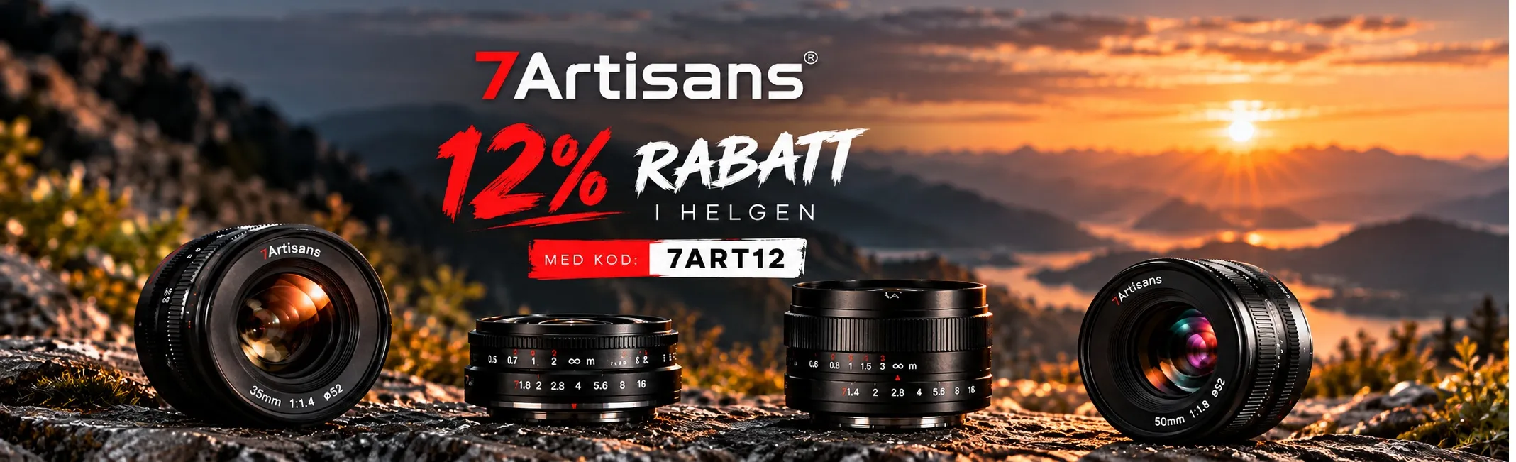 12% rabatt p&aring; 7Artisans i helgen &ndash; anv&auml;nd kod 7ART12