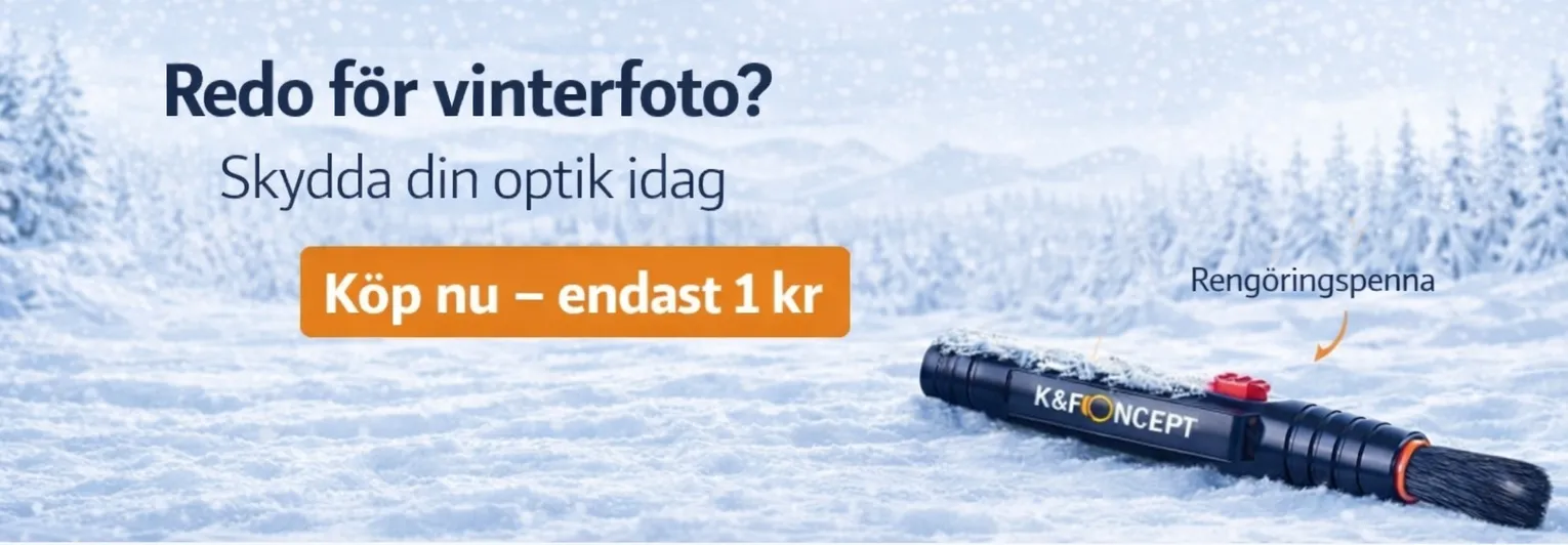 K&F Concept Reng&ouml;ringspenna &ndash; 1 kr kampanj