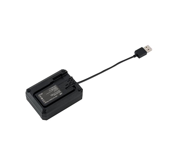  JJC USB-driven dubbel batteriladdare fr Canon LP-E17