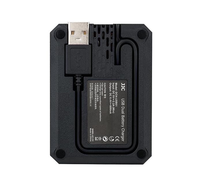  JJC USB-driven dubbel batteriladdare fr Sony NP-FW50