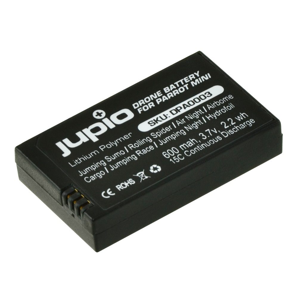 Jupio drönarbatteri 600mAh ersätter Parrot Mini
