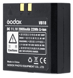  Godox batteri - Li-On (VB-18) - Retur ex