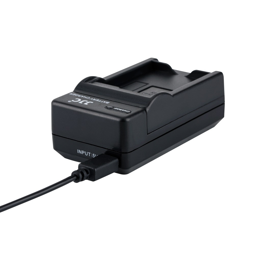 JJC USB-batteriladdare passar Panasonic DMW-BLC12/ Leica BP-DC12/ Sigma BP-51