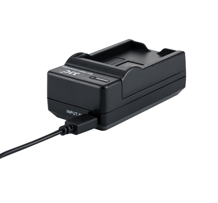 JJC USB-batteriladdare passar Fujifilm NP-95 och Ricoh DB-90