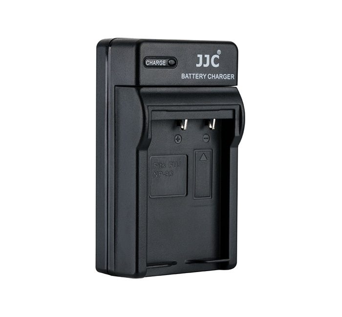  JJC USB-batteriladdare passar Fujifilm NP-95 och Ricoh DB-90